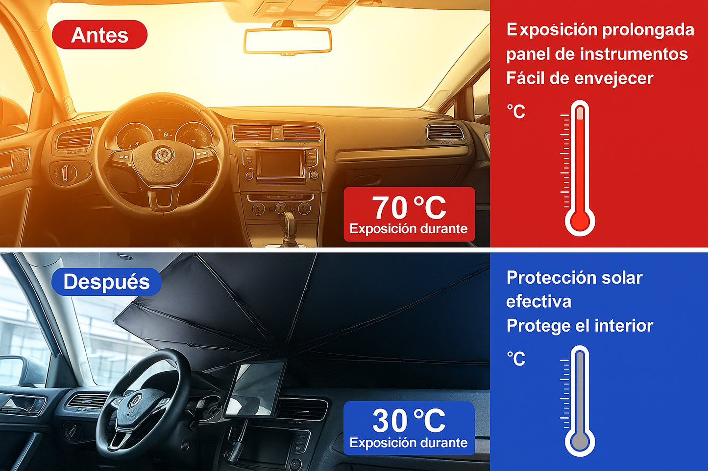 Parasol UltraGuard Pro® + Funda de Cuero GRATIS